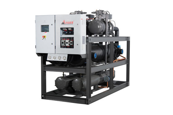 Αγορά Χαμηλού θορύβου Watercooled Screw Chiller 400 Ton Watercooled Industrial Chiller online manufacture