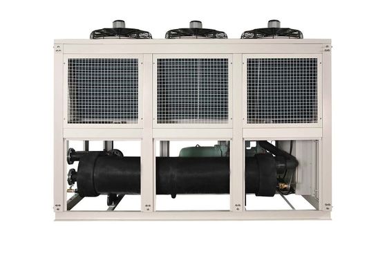 Αγορά 100 Ton Air Cooling Screw Chiller 100HP Injection Molding Machine Ψυκτήρας νερού Προσαρμοσμένος έγχρωμος δύο συμπιεστής online manufacture