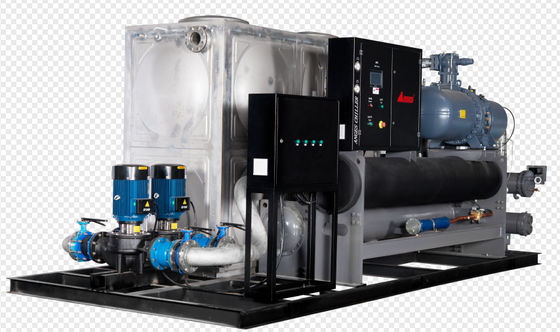Αγορά 40HP υδατοψυγμένο ψυγείο βίδας βιομηχανική διαδικασία ψυγεία νερού για την εκτύπωση και BOPP ταινία γραμμή στρώσης online manufacture
