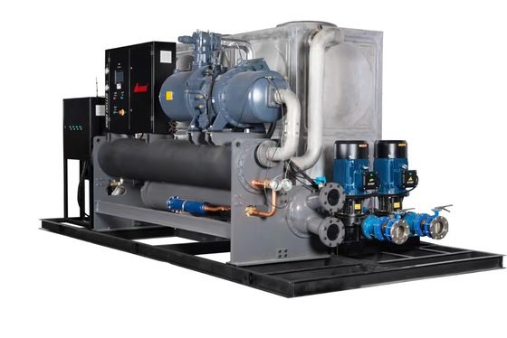Αγορά 120hp βιομηχανικό ψυγείο ολοκληρωμένο σύστημα ημι-ερμητικός τύπος βίδες online manufacture
