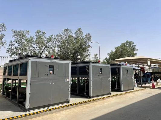 Αγορά 120 τόνων Hanbell συμπιεστή ψύξη με αέρα για πλαστικό online manufacture