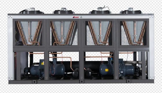 Αγορά Χρυσός ψυγείο τύπου βίδα Hanbell 500kW Ψυκτικό δυναμικό Κόντενσερ ψύξης με αέρα για βιομηχανική ψύξη online manufacture