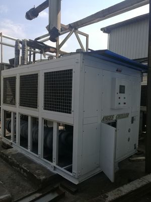 Αγορά Βιομηχανικός ψυκτικός μηχανισμός 120TR με ψύξη με αέρα για βαριές ανάγκες ψύξης online manufacture