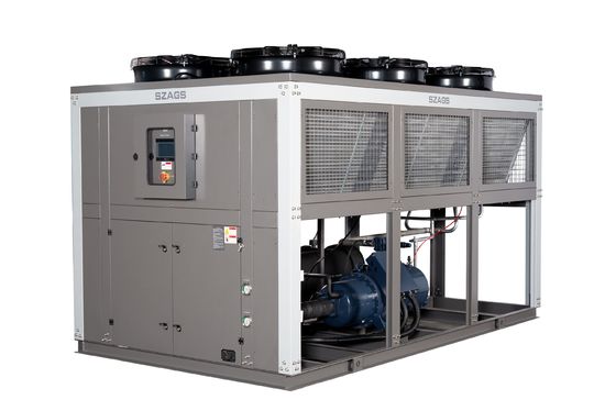 Αγορά 120HP υψηλής απόδοσης βιομηχανικός ψυγείο βίδας ψύξης με ψύξη αέρα για βέλτιστες λύσεις ψύξης online manufacture