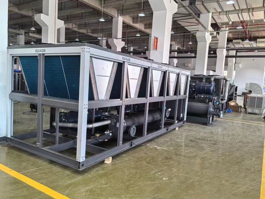 Αγορά 150HP ψυγείο βίδας με ψύξη αέρα ψυγεία νερού βιομηχανικών διεργασιών για μηχανές πολλαπλής ένεσης online manufacture