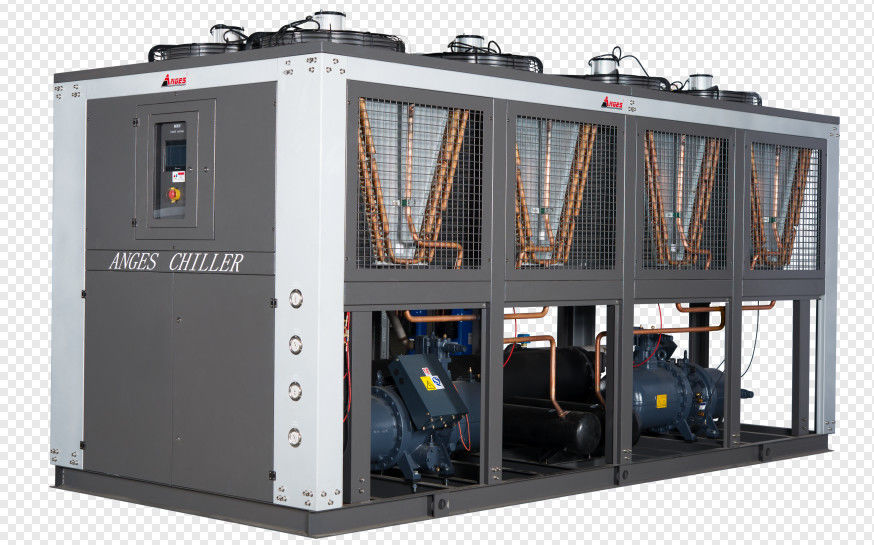 120HP ψυγείο συντρίπτη βίδας ψύξης αέρα βιομηχανικό χημικό ψύκτη 120 τόνων για σωλήνες πλαστικού PVC