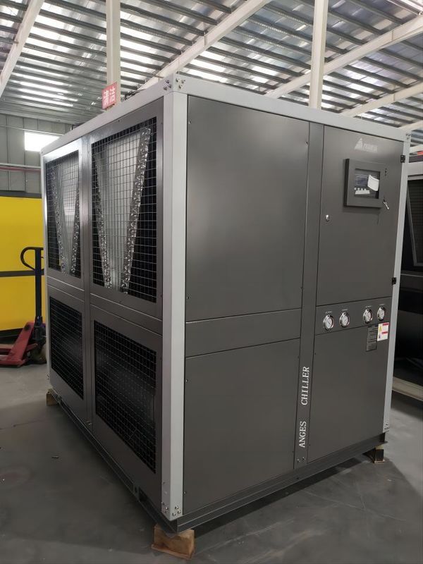 30HP Βιομηχανικό σύστημα ψύξης με ψύξη με αέρα τύπου scroll water chiller φορητό για διαδικασίες ένεσης