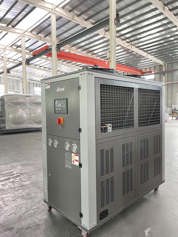 8 τόνων ψυγείο νερού με ψύξη αέρα 23kW ψυγείο γλυκόλης τύπου κυλίνδρου