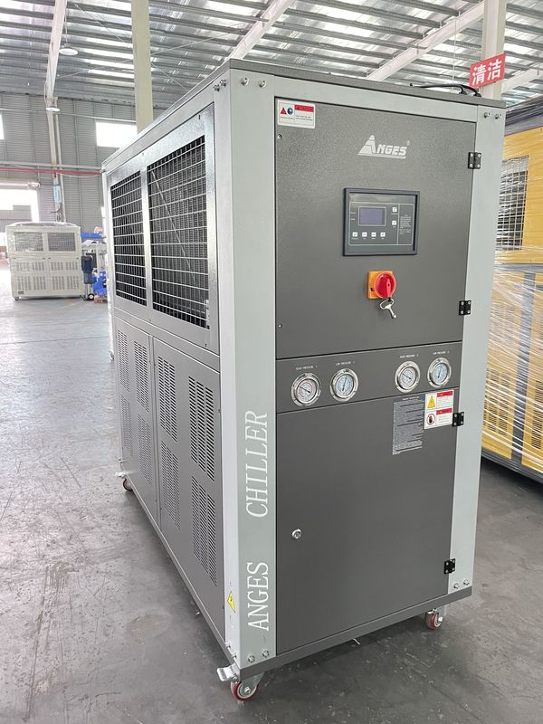 8 τόνων ψυγείο νερού με ψύξη αέρα 23kW ψυγείο γλυκόλης τύπου κυλίνδρου