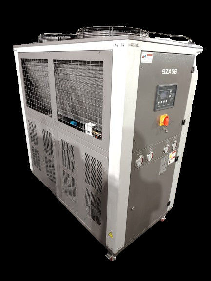 8 τόνων ψυγείο νερού με ψύξη αέρα 23kW ψυγείο γλυκόλης τύπου κυλίνδρου