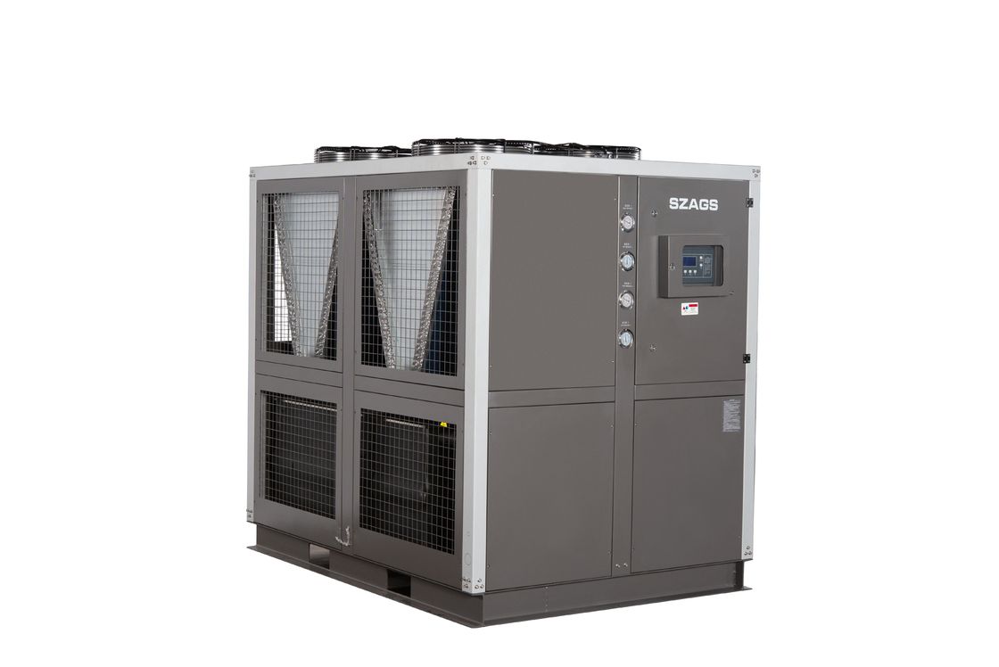 30HP βιομηχανικό τύπου κυλίνδρου ψυγείο νερού με ψύξη αέρα 92kW σύστημα ψύξης ψυγείου γλυκόλης