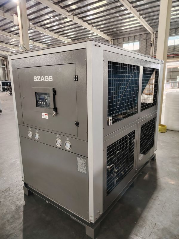 20HP αεροψυγμένο βιομηχανικό ψυγείο σχεδιασμός ψύξης -25°C έως 35°C ευρύ εύρος θερμοκρασίας σταθερή λειτουργία υψηλή απόδοση & ανθεκτική