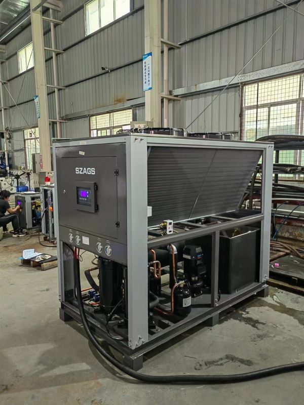 20HP σύστημα ψύξης με ψύξη αέρα βιομηχανικό ψύκτη νερού τύπου scroll με ψύξη αέρα