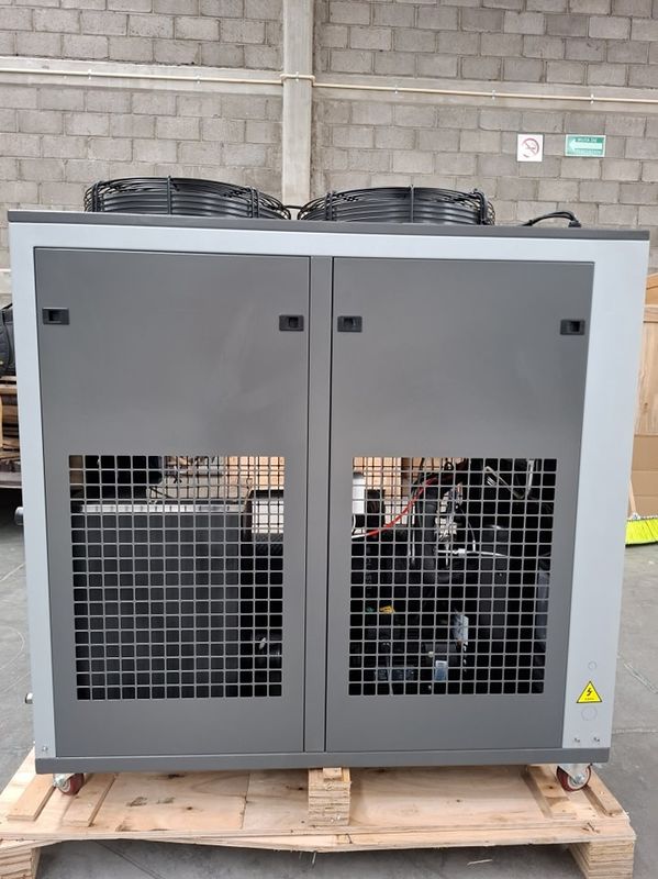 Βιομηχανικό ψυγείο νερού 5HP Επεξεργασία πλαστικών 5RT ψυγείο με ψύξη αέρα για φαρμακευτική ψύξη χημικών Συμπιεστή σωλήνων χαλκού