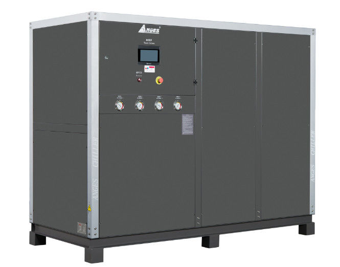 R410A Ψυκτικό 20HP σύστημα ψύξης κυλίνδρων ψύξης με νερό με 1 συμπυκνωτή εξοικονόμησης ενέργειας για διάφορες βιομηχανίες
