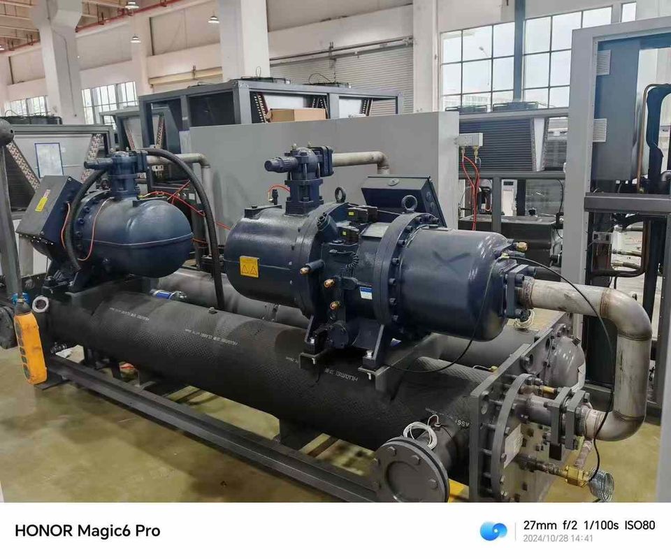 280HP νεροψυγμένο ψυγείο βίδα βιομηχανική διαδικασία ψυγεία νερού για την εκτύπωση και BOPP ταινία γραμμή στρώσης