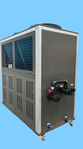 20HP ψυγείο ψύξης νερού για την κατασκευή πλαστικών καθαρό φιλικό προς το περιβάλλον 20 τόνων βιομηχανικό σύστημα ψύξης νερού