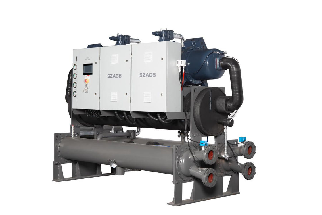 Ενεργειακά αποδοτικός ψυγείο βίδας 240HP που ψύχεται με νερό για γραμμές εμβολιασμού υψηλής χωρητικότητας