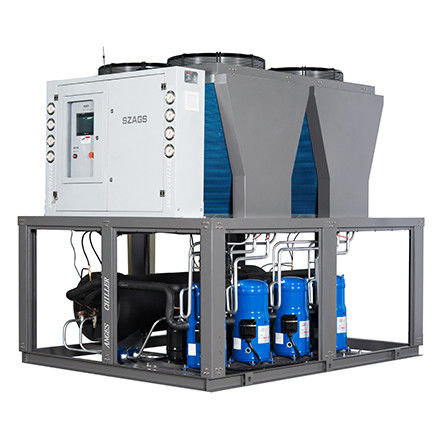 Ψυκτικό συγκρότημα 50HP 50Ton Βιομηχανικό Αερόψυκτο Ψυκτικό Ψυκτικό Μηχάνημα Χύτευσης με Έγχυση Modular Air Cooled Scroll Chiller
