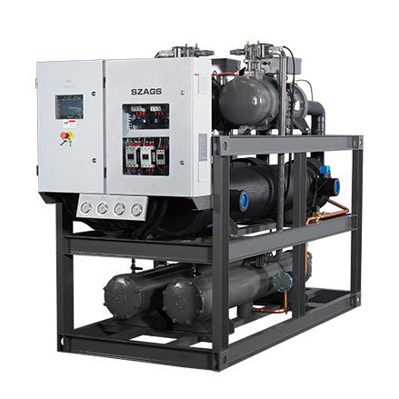 140hp Screw Type Watercooled Central Chiller 380V 50HZ