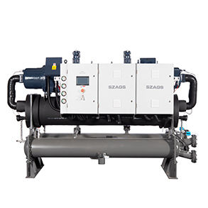 Έλεγχος μικροεπιλογήματος 240HP ψυγείο βίδας ψύξης με νερό με κέλυφος και εξατμιστήρα τύπου σωλήνα ή πλάκας SS